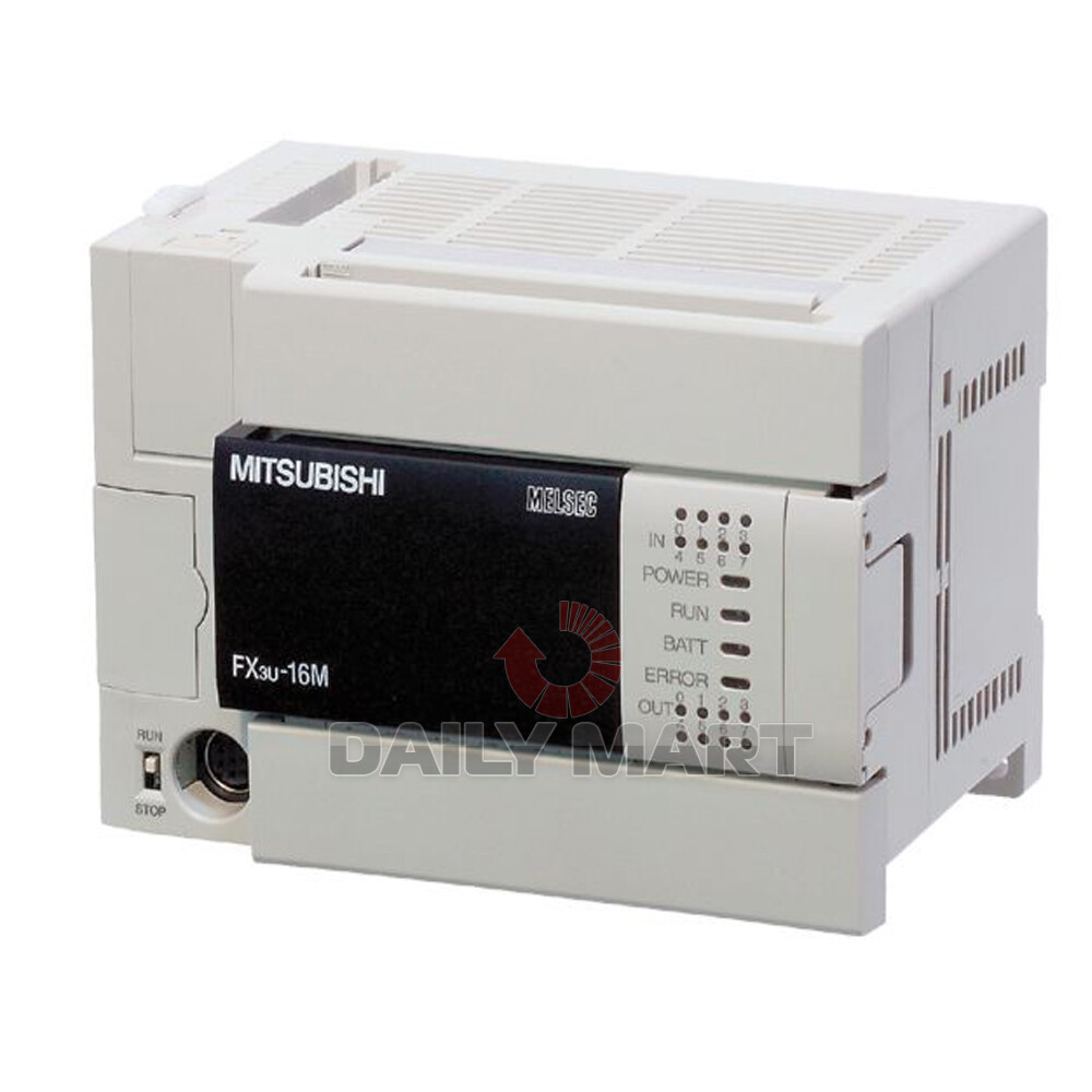 New In Box MITSUBISHI FX3U-16MR/ES-A Programmable Logic Controller