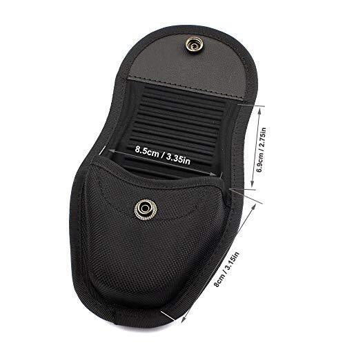 Estuche Para Esposas Doble Moldeado, Estuche Para Punos De Nailon Con Broche...
