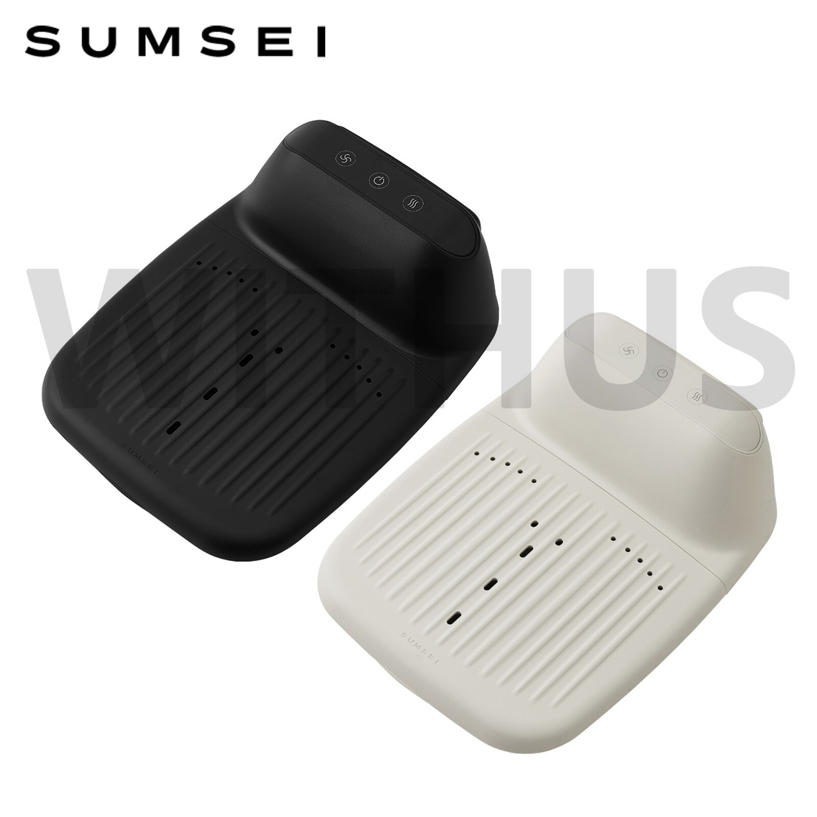 SUMSEI Air Shower Body Dryer Heater Function 64.2db Ivory Black 2colors AC 220V