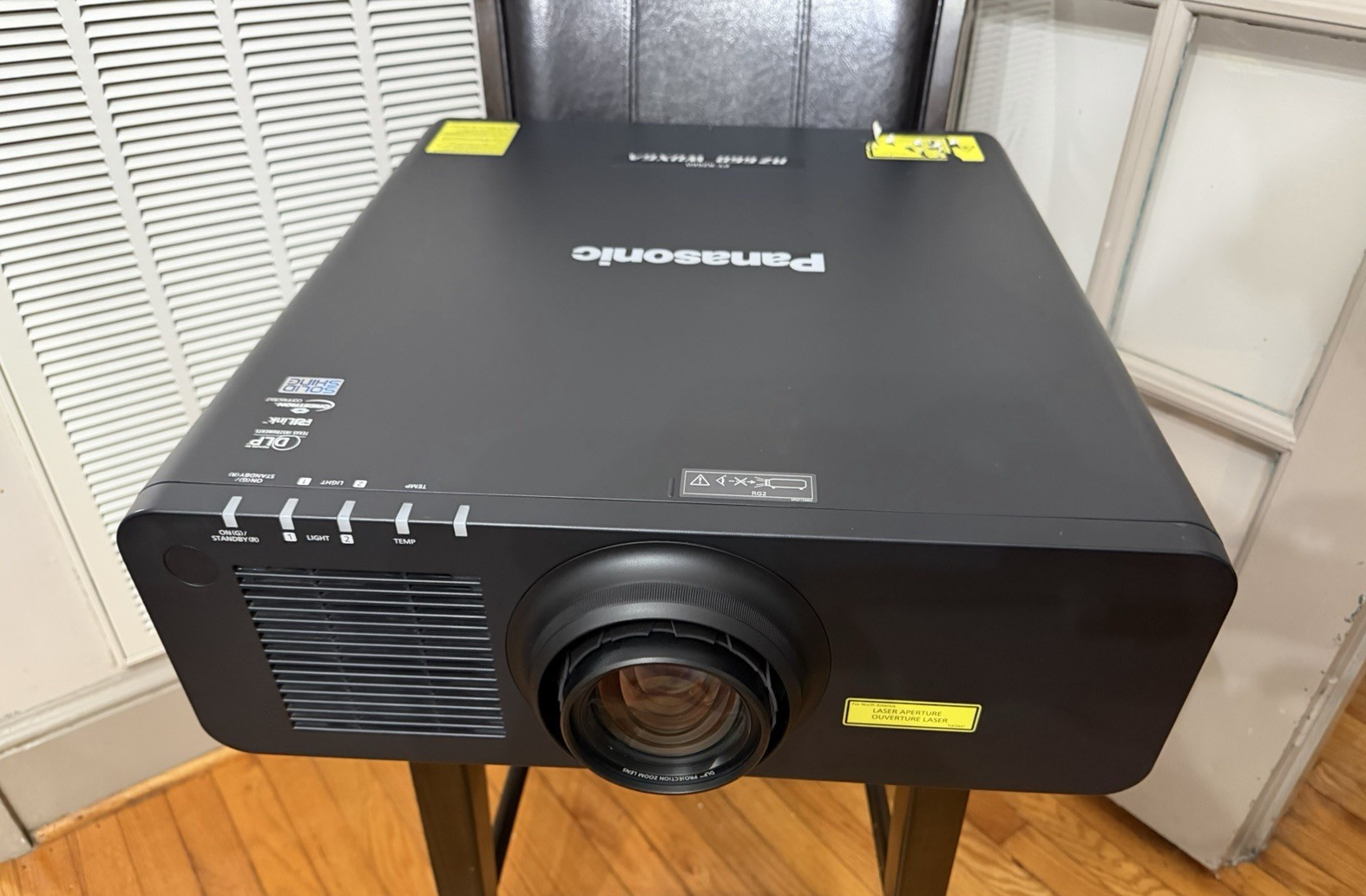 Panasonic Projector PT-RZ660B WUXGA 6000 Lumen DLP Projector 3738 Hours