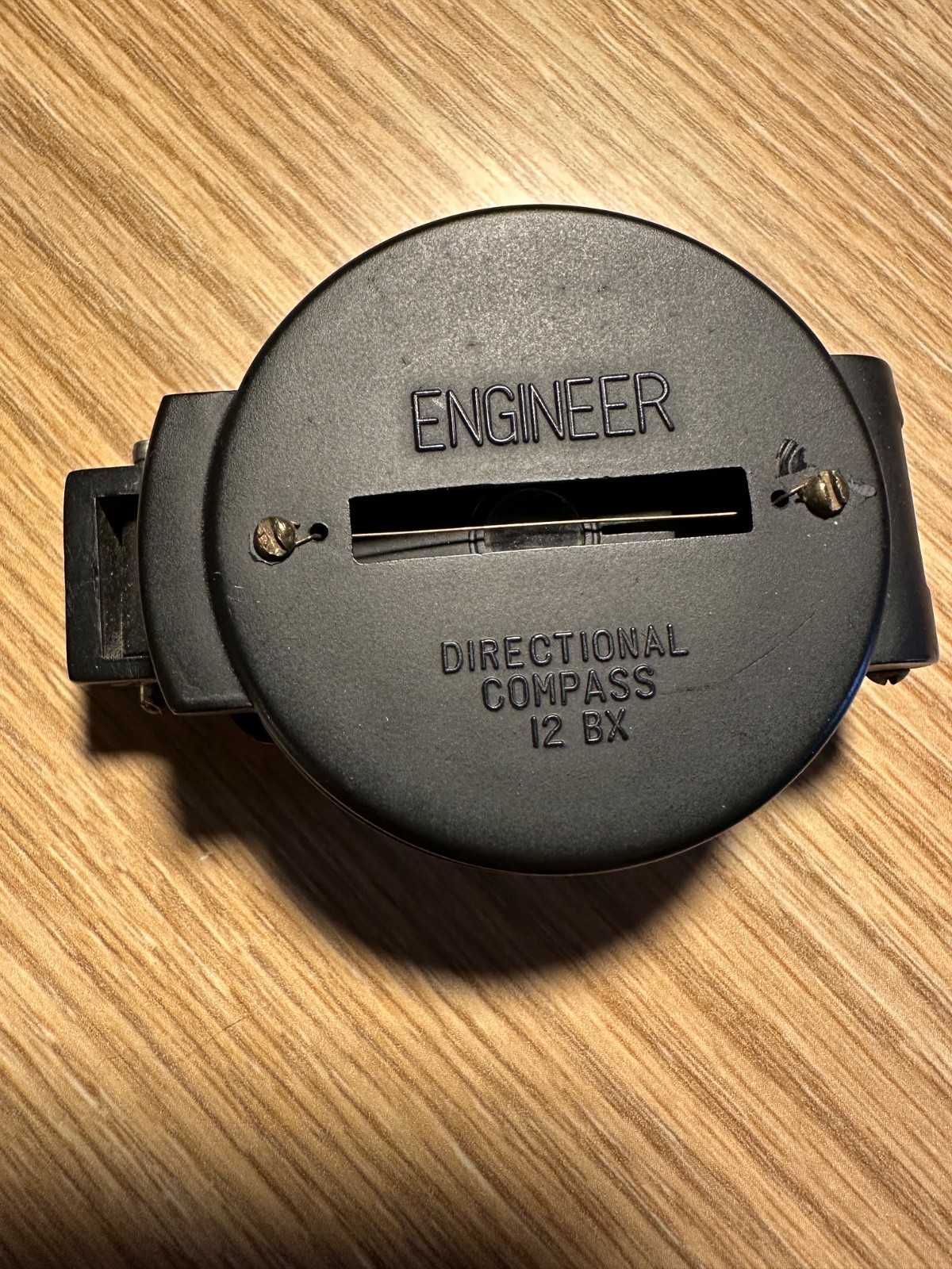 Vintage Japan Lensatic Engineer Directional Compass in Box
