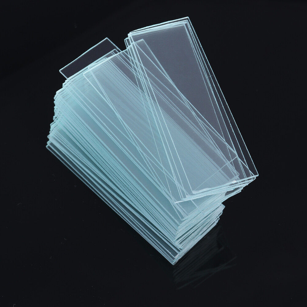 Blank Microscope Slides and Square Cover Glass for for Optical Microscope New