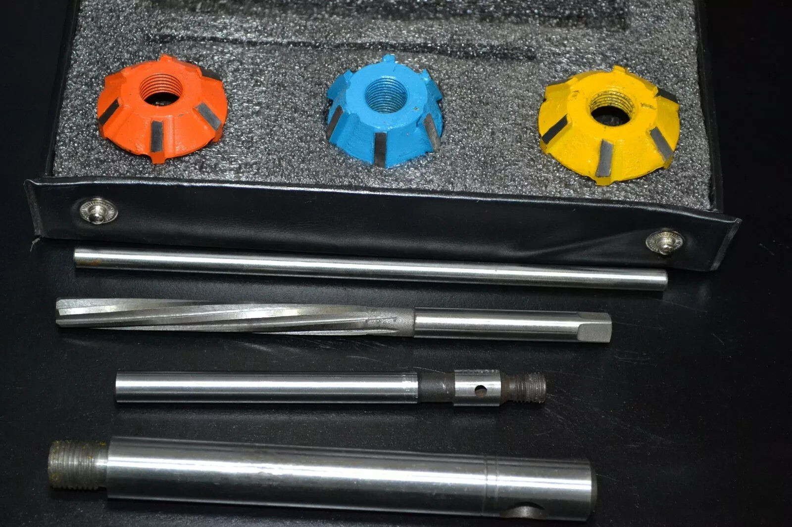 HONDA ACTIVA VALVE SEAT CUTTER SET CARBIDE TIPPED 24,28 mm 45 DEG 25 MM 70 DEG