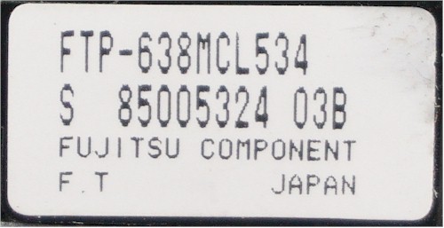 NEW Fujitsu FTP-638MCL534 Thermal Printer