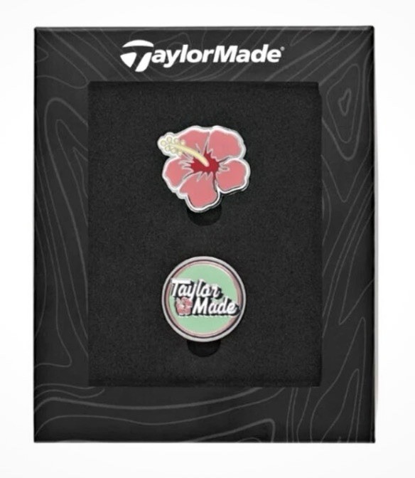 Taylormade Island Time Ball Markers Limited Edition Set of 2 Golf Ball Markers