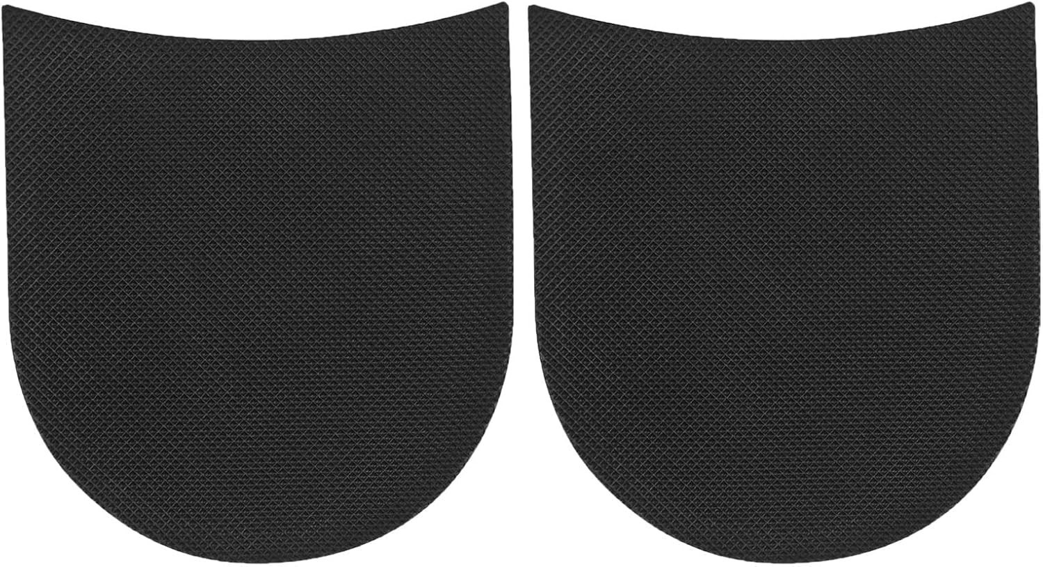 Anti-Slip Shoe Heel Pads- 6.5 mm Rubber Repair Replacements for Boots Men Women