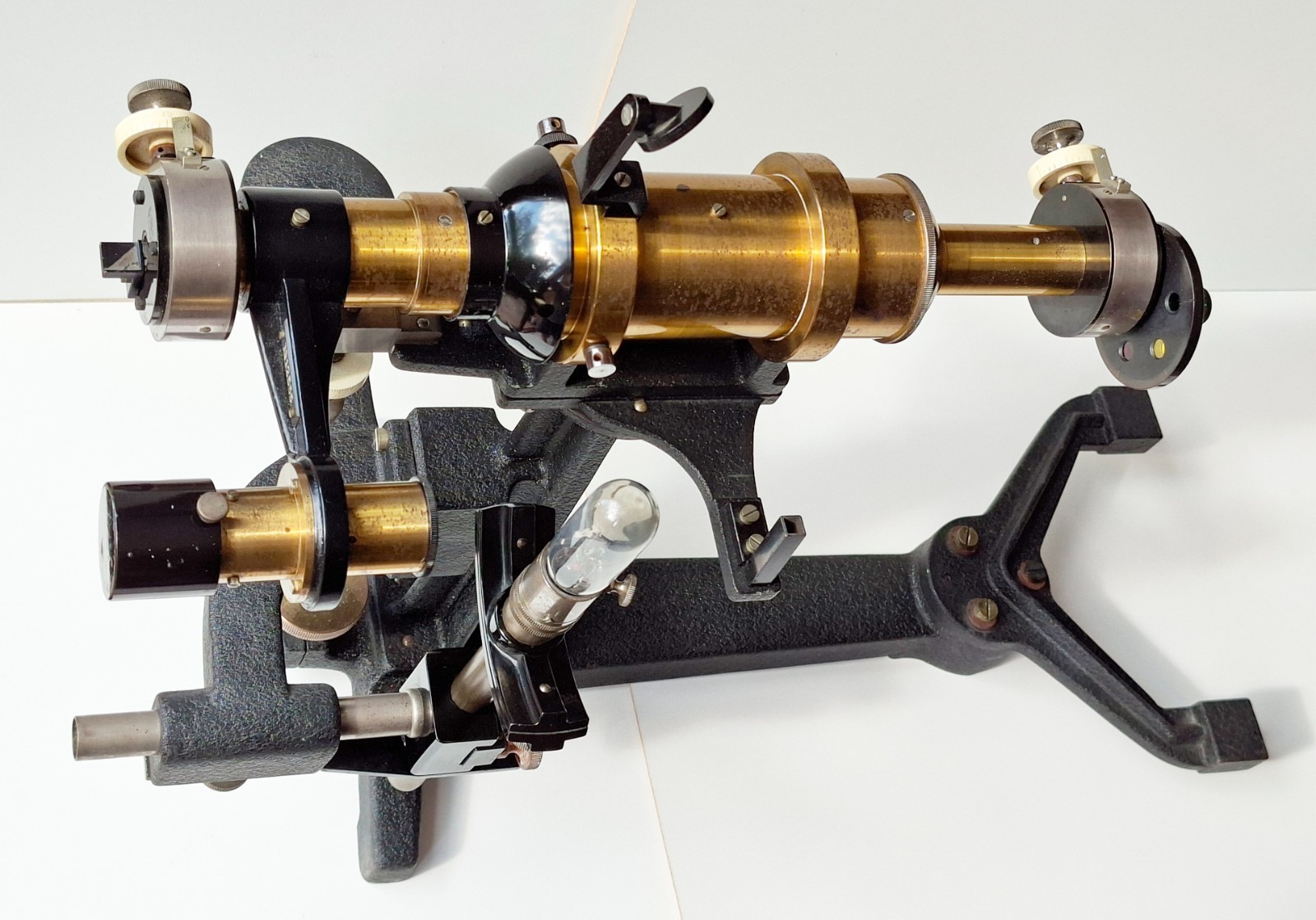 antique microscope / Optical Instrument – Spectrometer- Schmidt & Haensch