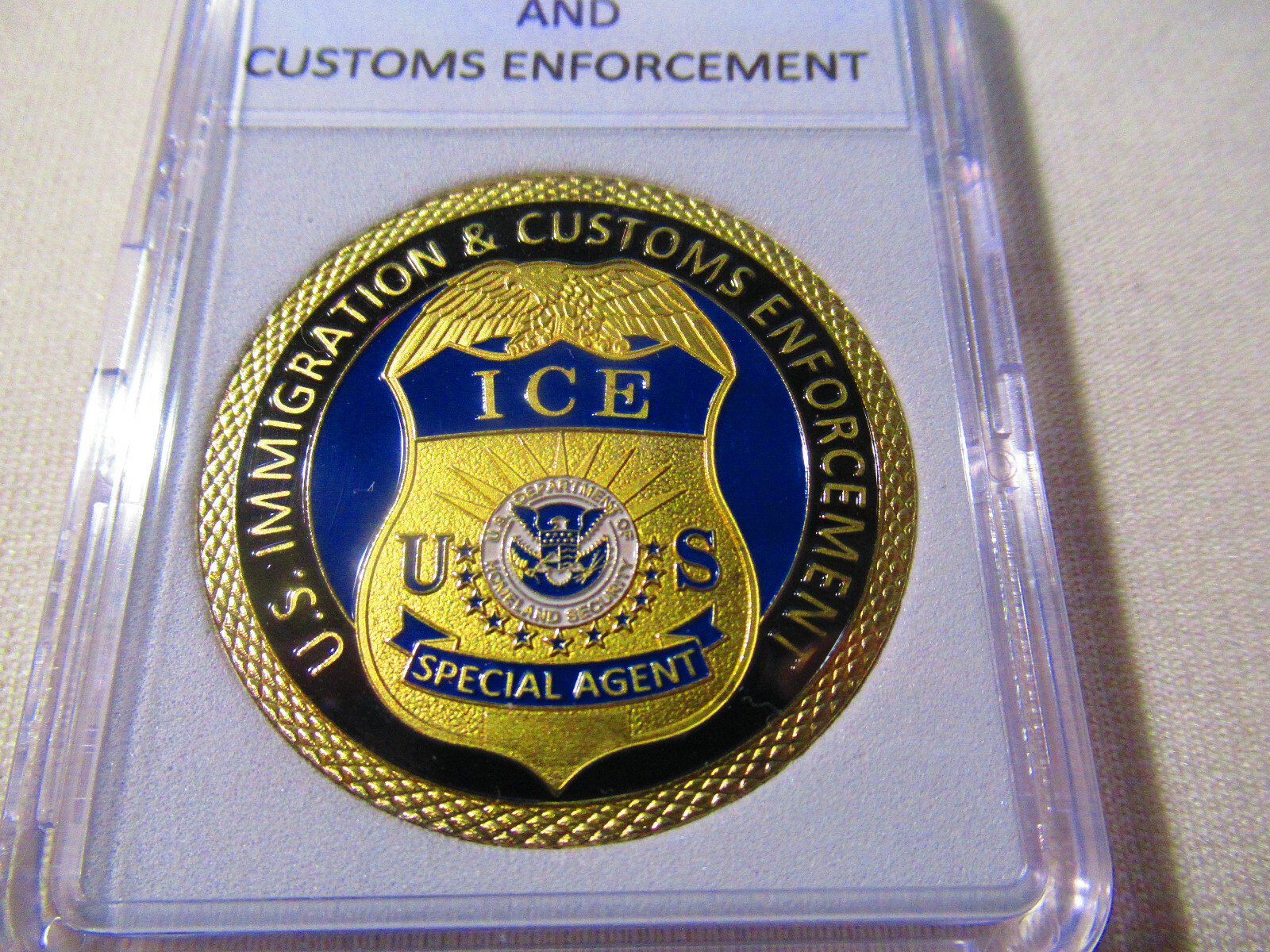 US IMMIGRATION & CUSTOMS ENFORCEMENT (ICE) Challenge Coin