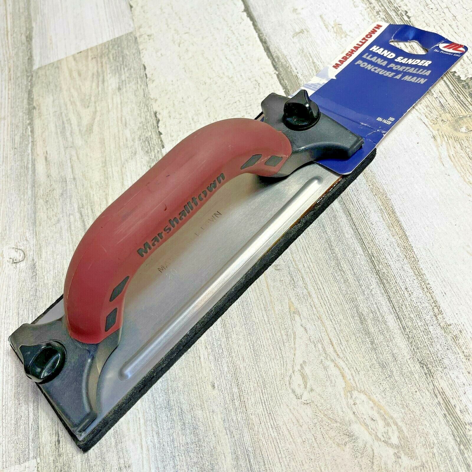 Marshalltown 20D Hand Sander 9-3/8 "x 3-1/4" Durasoft Handle