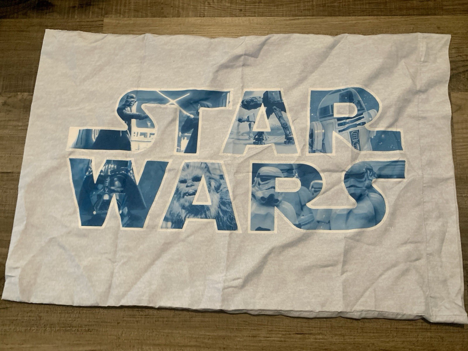 Vintage Star Wars Standard Pillowcase Good Condition (1)
