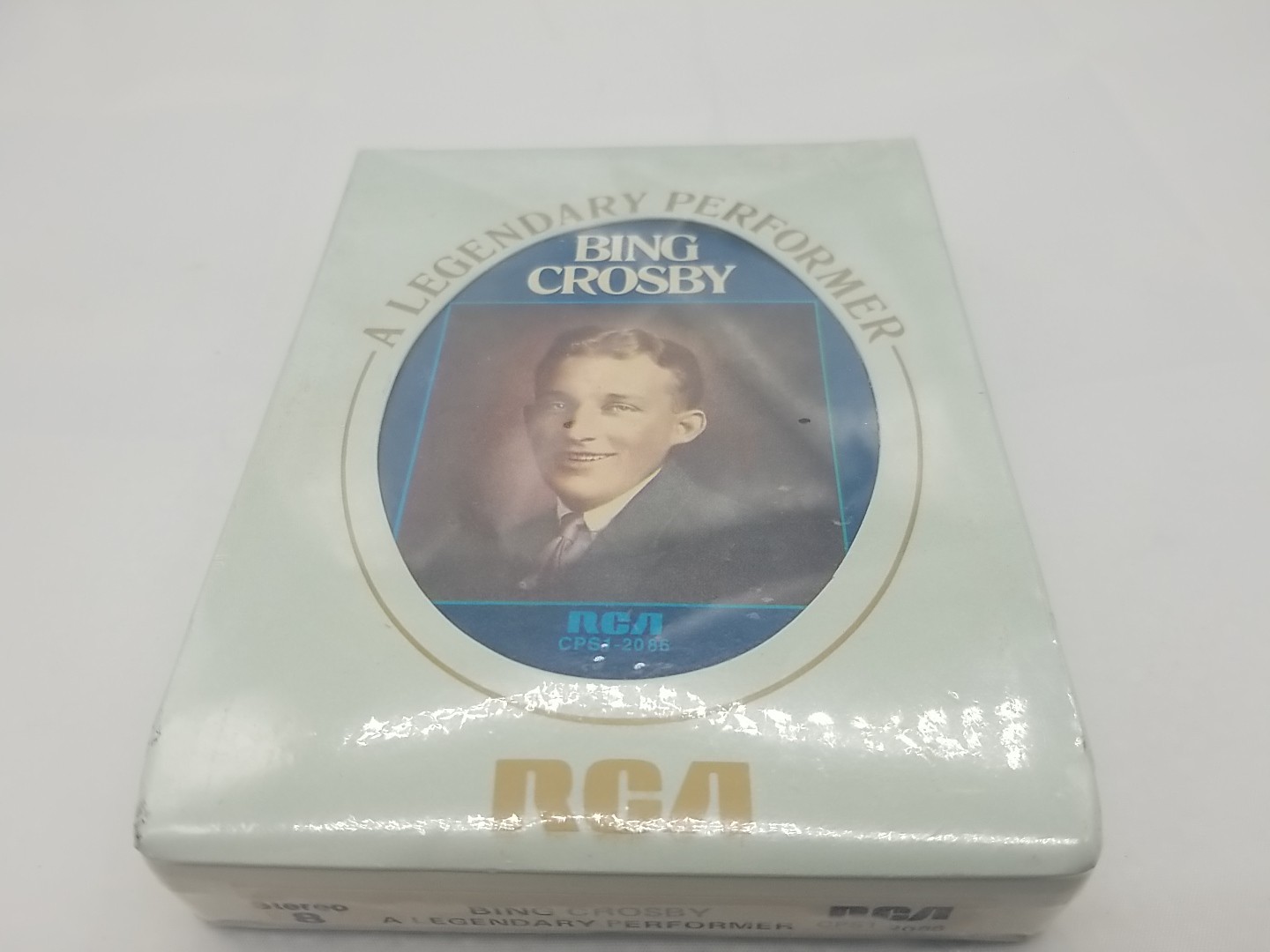 8 Track Tape Bing Crosby A Legendary Performer RCA 1977 CPS1-2086