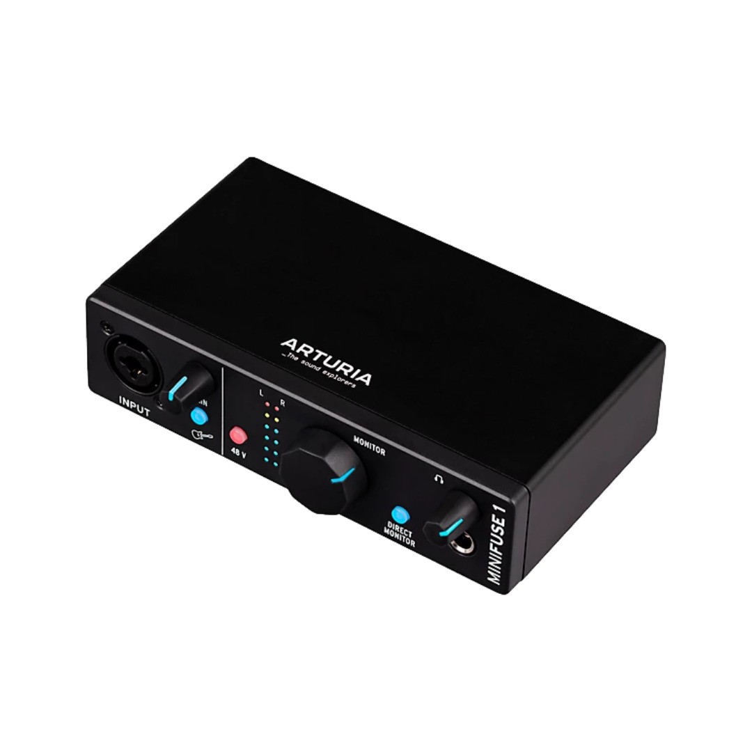 Arturia MiniFuse 1 Audio Interface (Black)
