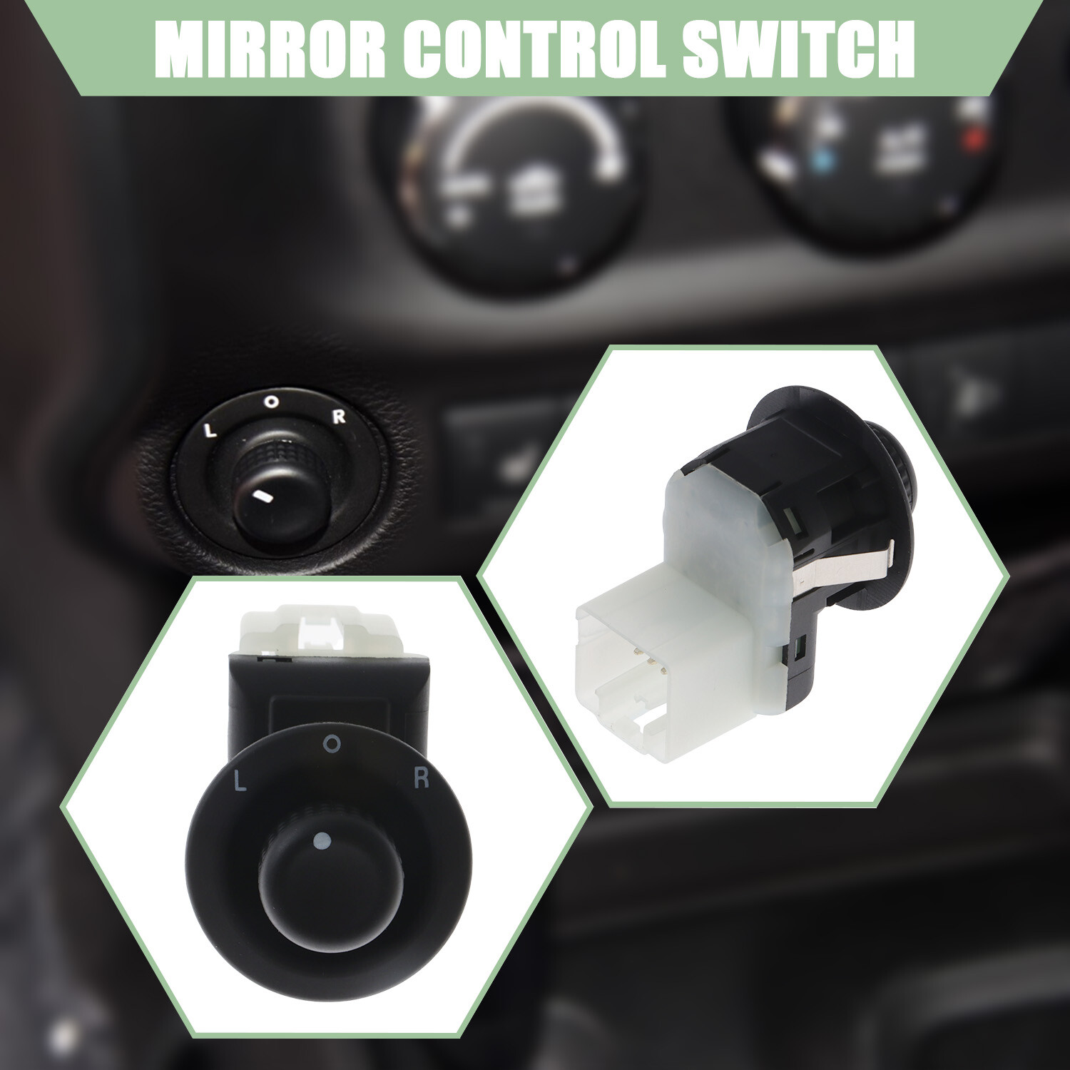 Power Mirror Switch for 2011-2017 Jeep Wrangler 2011-2014 Dodge Challenger