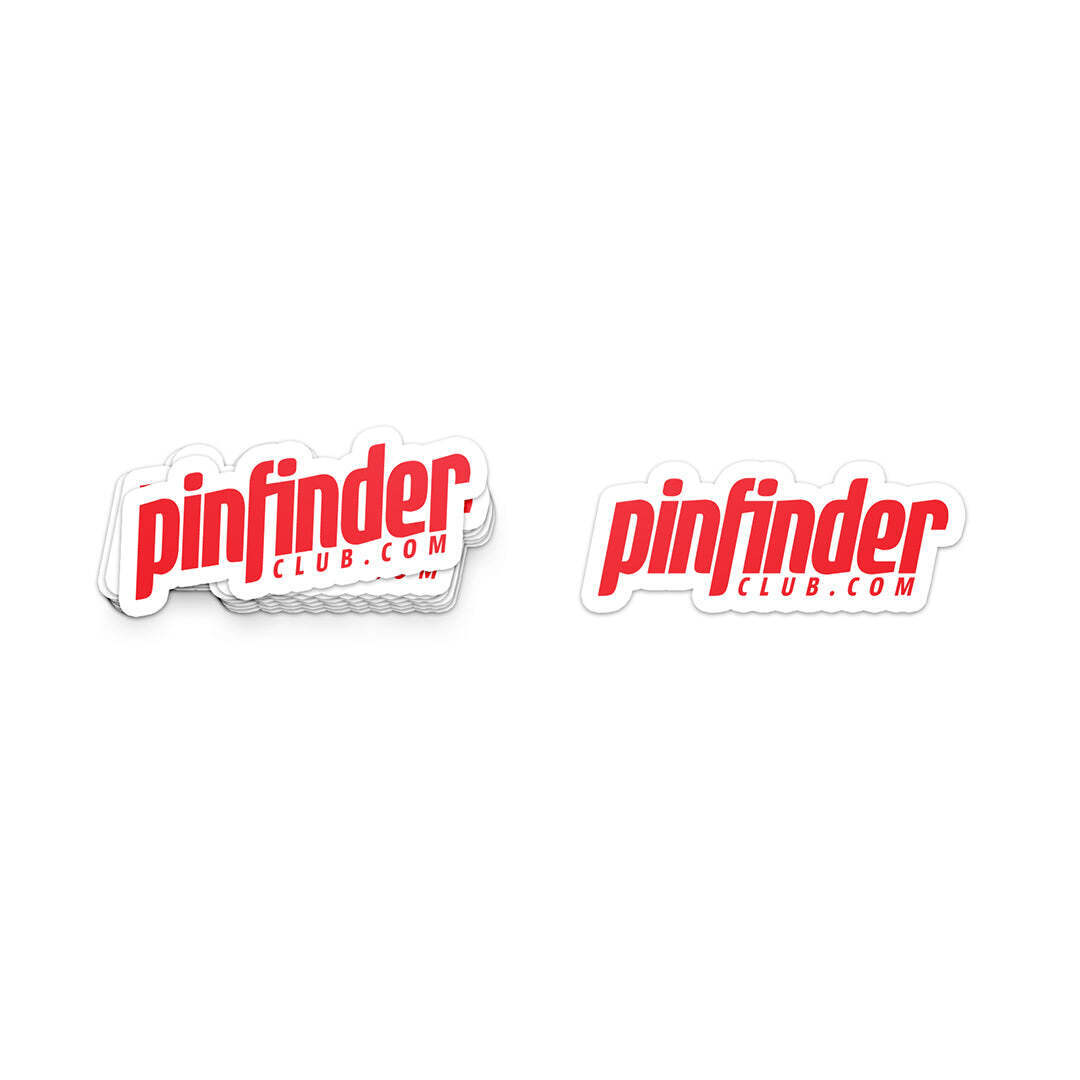 Pinfinder Club Logo Sticker