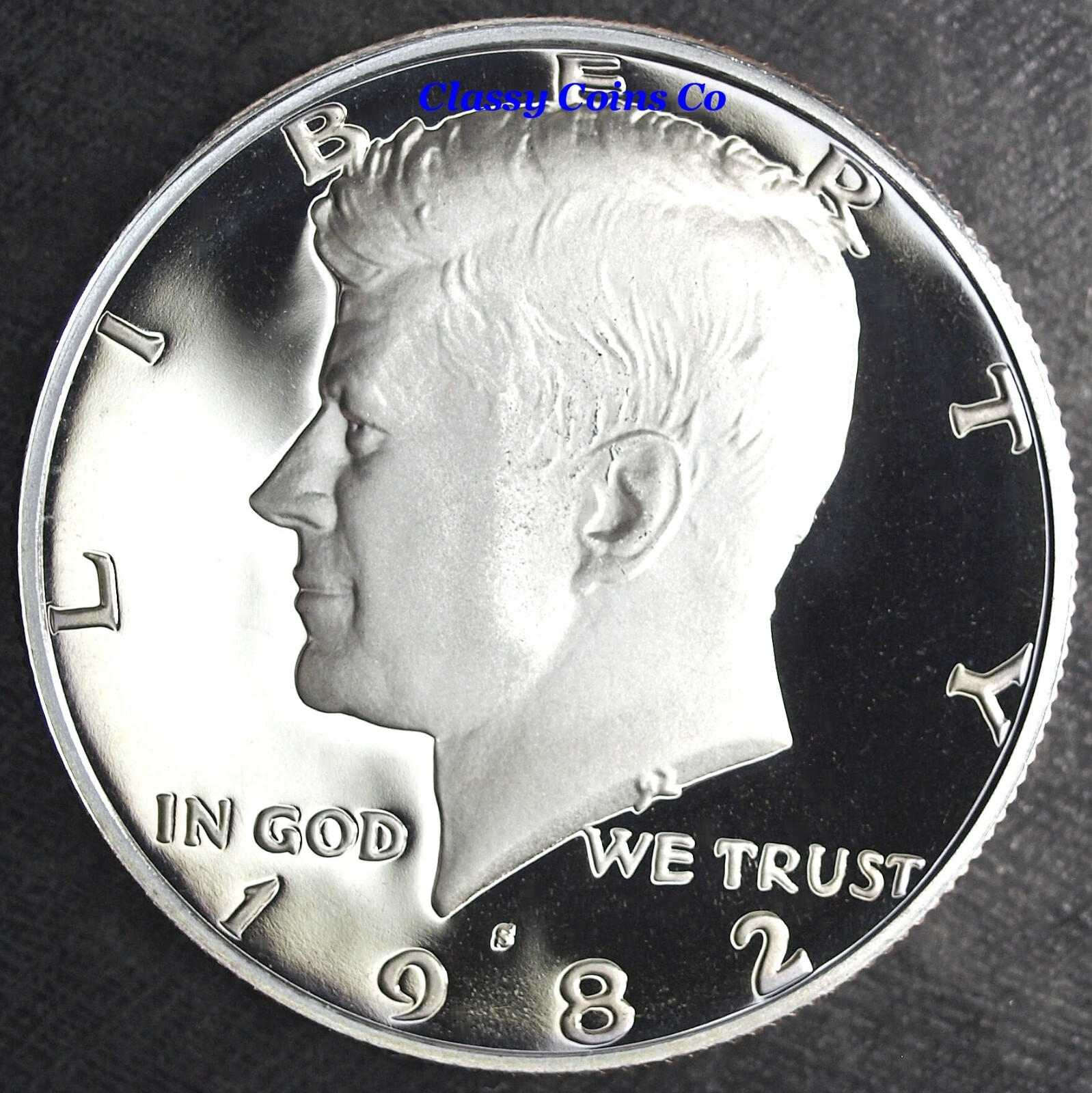 1982 S Gem Proof Clad Kennedy Half Dollar ☆☆ Great Set Filler ☆☆
