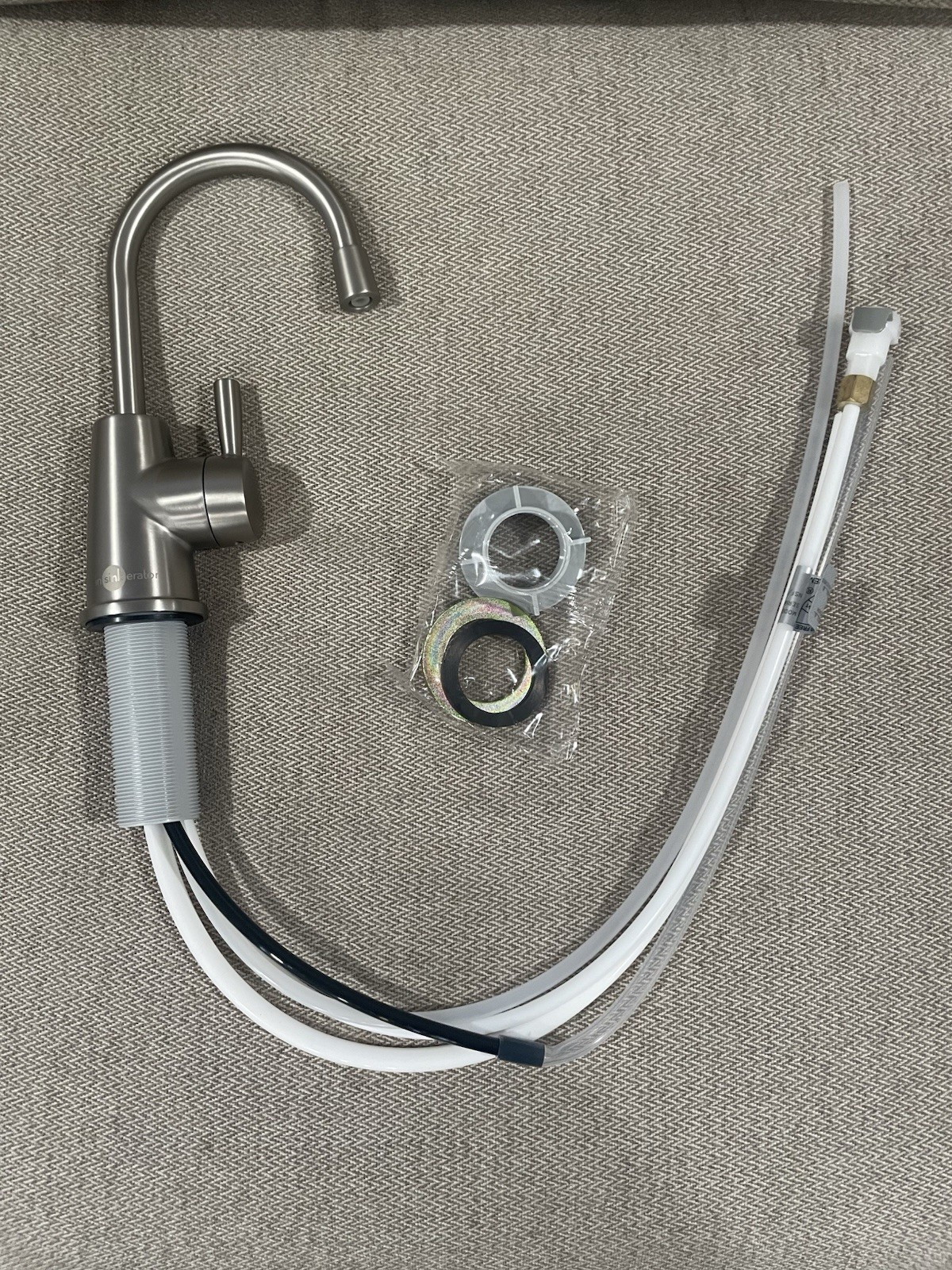 Insinkerator 45637B-ISE CHROME Hot & Cold Faucet ONLY FH250SN - NEW OPEN BOX