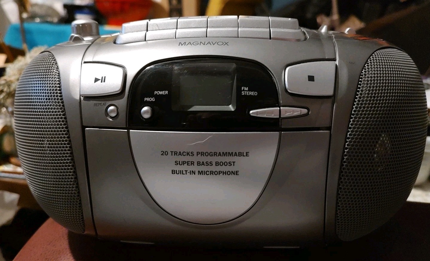 Magnavox MCS225 CD Player Radio Cassette Recorder