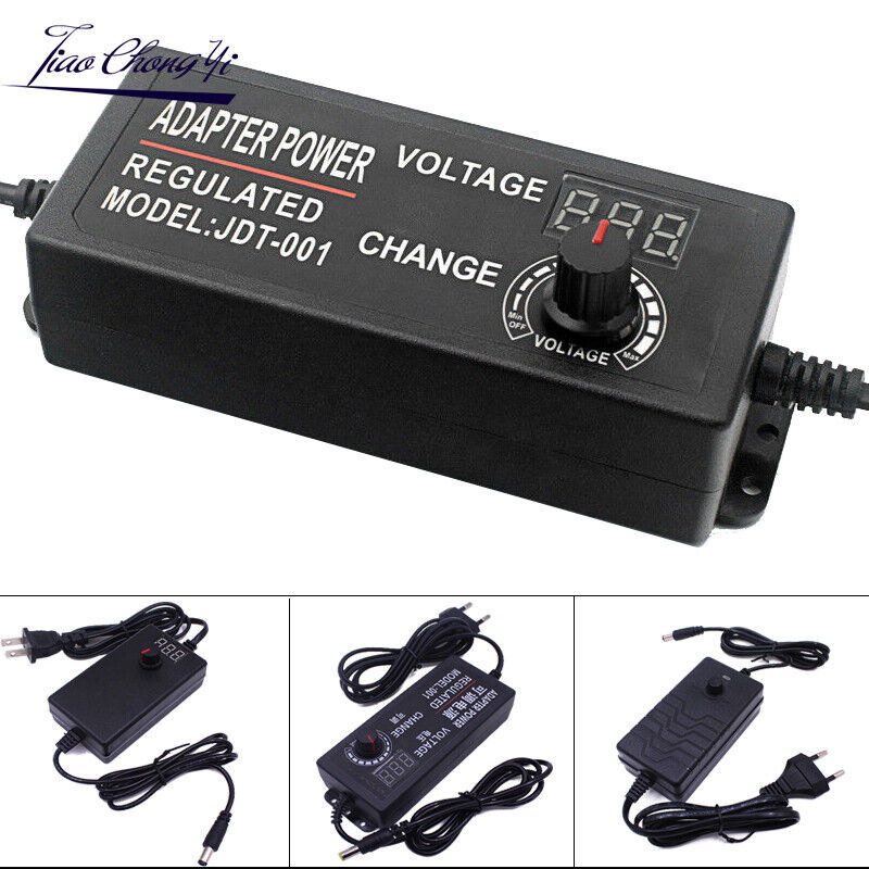 adjustable power supply chargers DC 1-36V AC100-240V Converter adapter switching