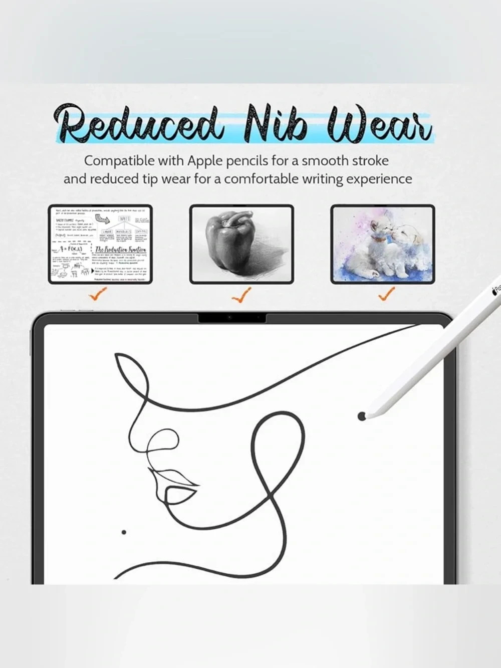 Mamol Paper Screen Protector Write & Draw Like on Paper Anti Glare Screen Filter