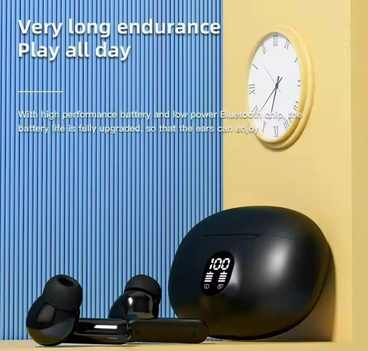 Wireless Head Phone Bluetooth Sports Earbud for all device