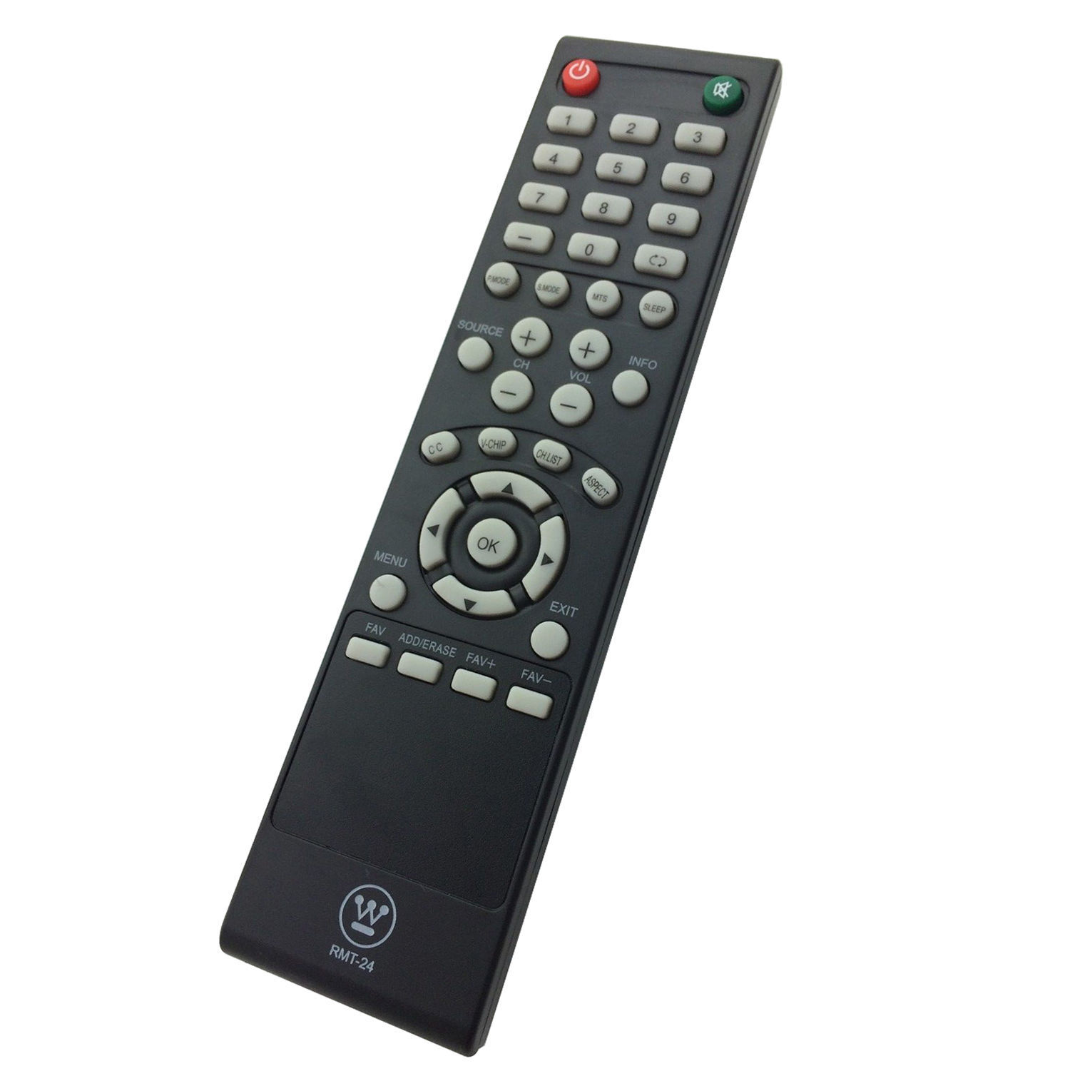 New Original Westinghouse RMT-24 TV Remote Control DWM48F1Y1 DWM32H1G1 DWM48F1Y1