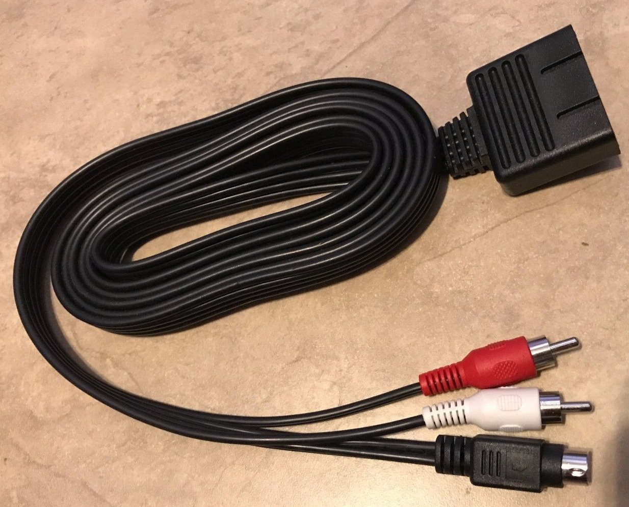 S-Video Cable for Atari Jaguar system 6' length NEW