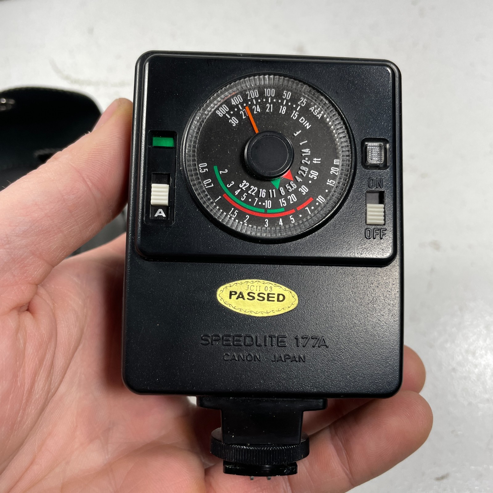 Canon Speedlite 177A Universal Hot Shoe Mount Camera Flash Unit Untested