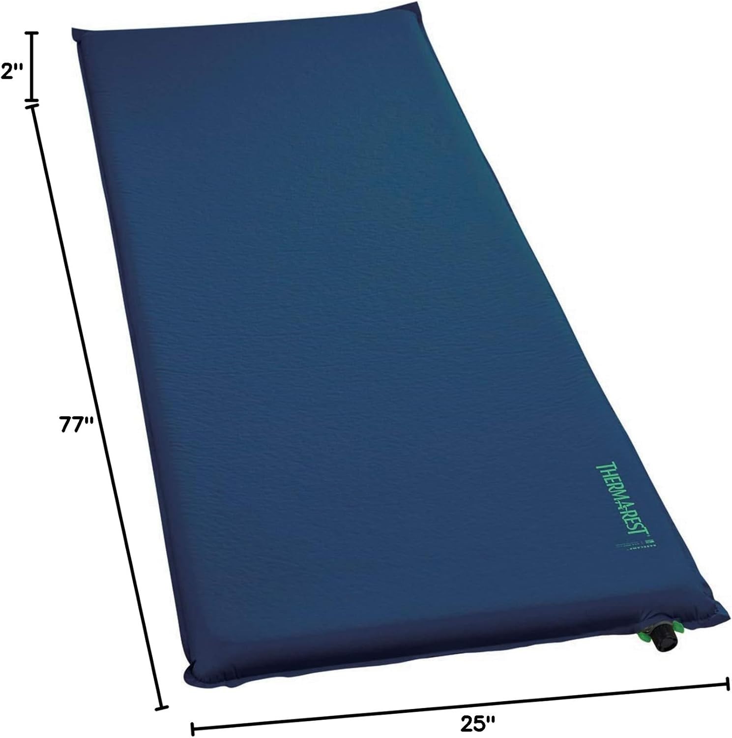 Therm-a-Rest Basecamp Self-Inflating Camping Sleeping Pad Large L 25x77 Inches