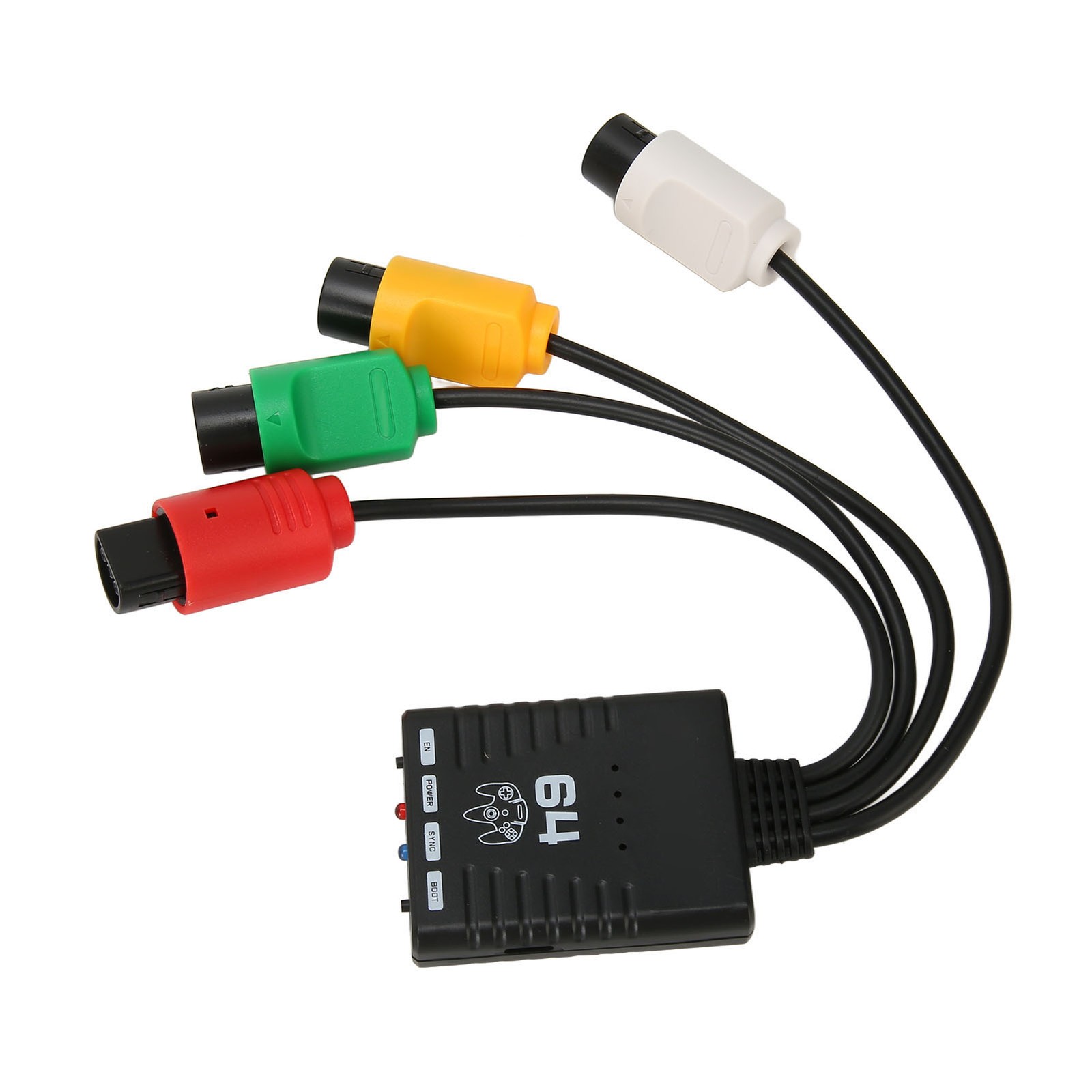 ｀Wireless Controller Adapter Support 4 Player BT Controller Converter For N64