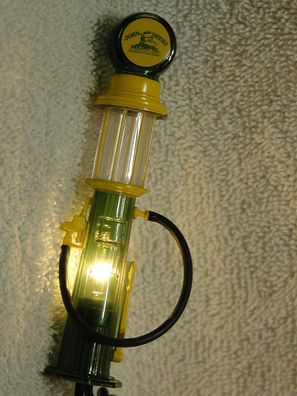 John Deere 1920s Gas Pump Light Cover