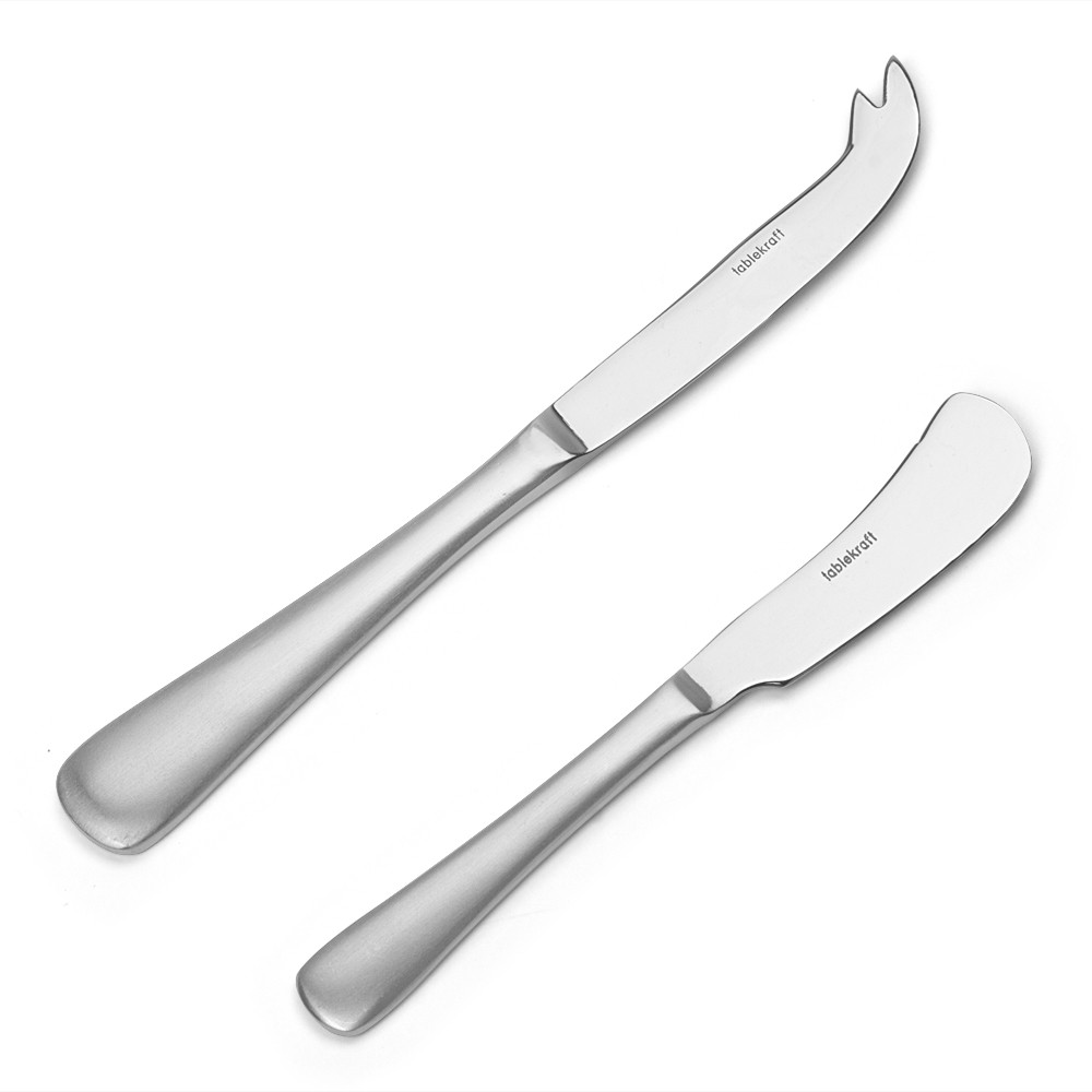Tablekraft Elite Cheese & Pate Knife Set 2pce