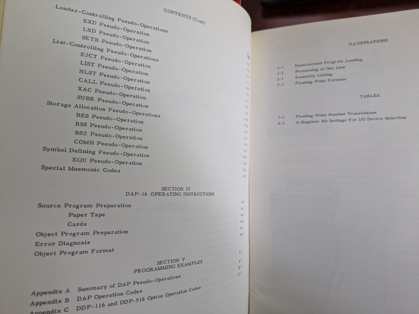 DAP MANUAL FOR 16-BIT DDP COMPUTERS- HONEYWELL COMPUTER CONTROL DIVISION 12/66