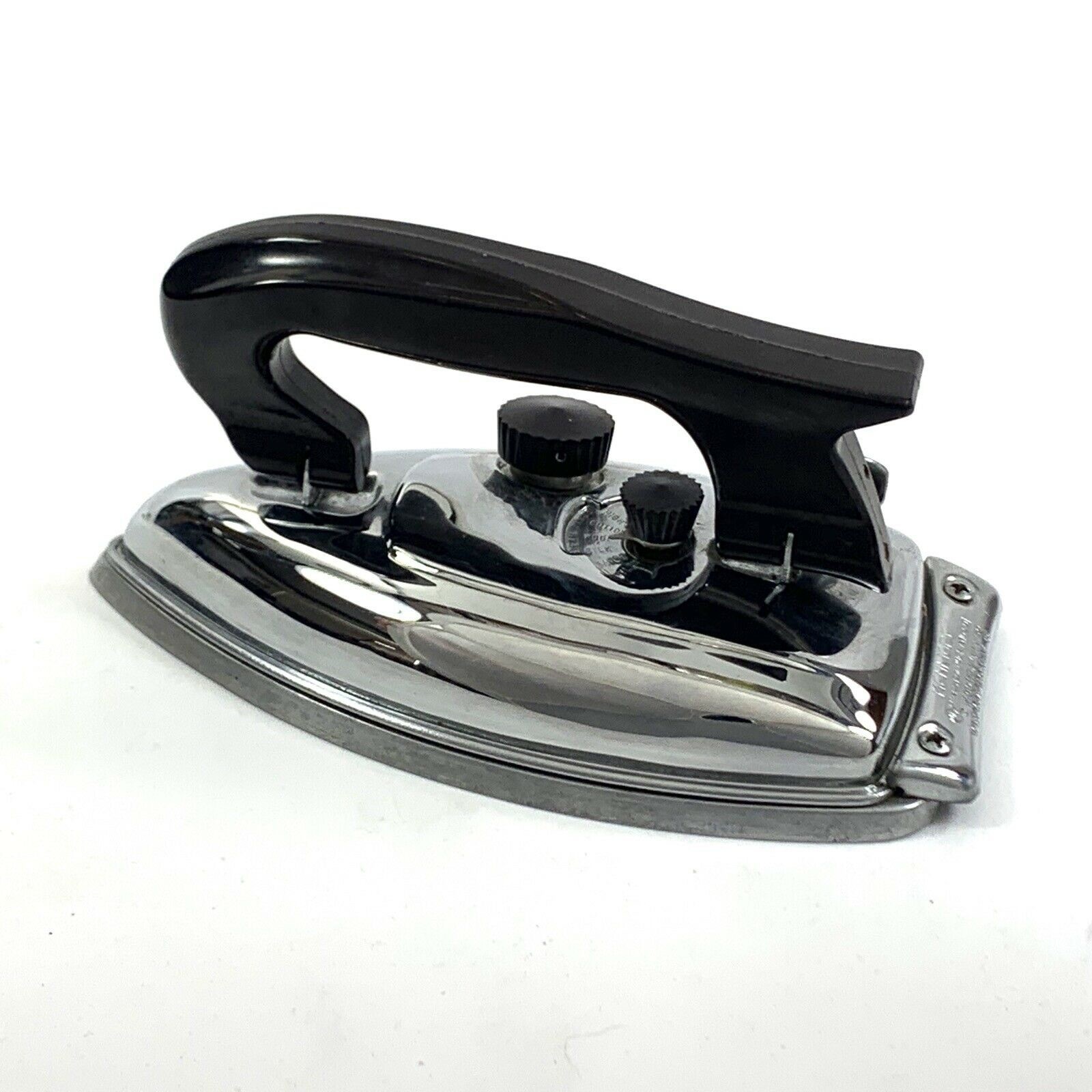 Vintage Sears Kenmore Steam Fold-Away Iron • No Chord • Excellent