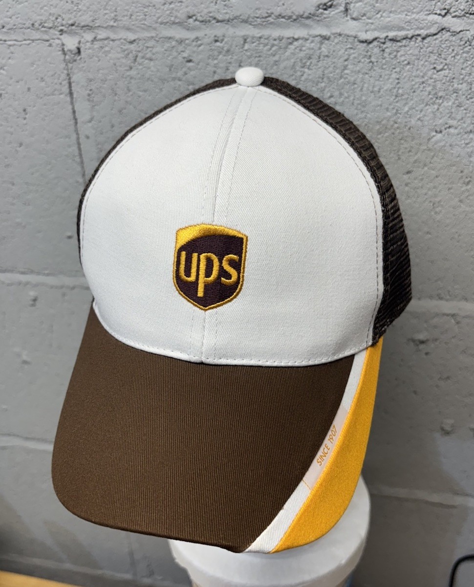 UPS Front Logo K Products Brown Uniform Hat NEW