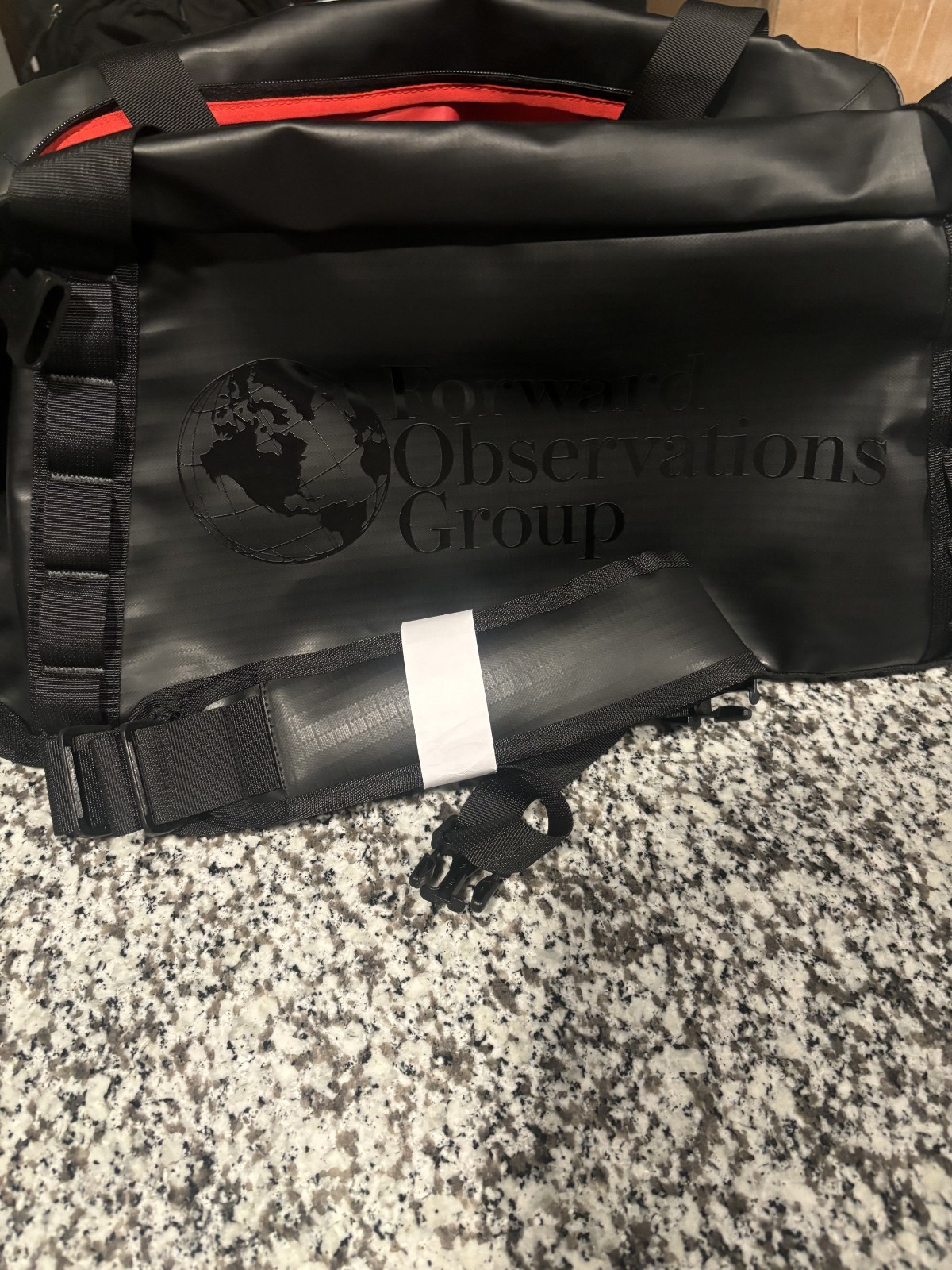 FORWARD OBSERVATIONS GROUP bag duffel BLACK version