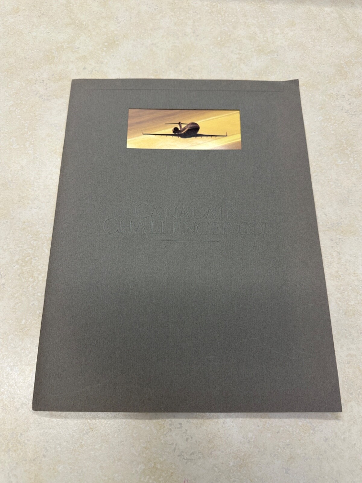 1987 Canadair Challenger 601 Airplane Sales Brochure