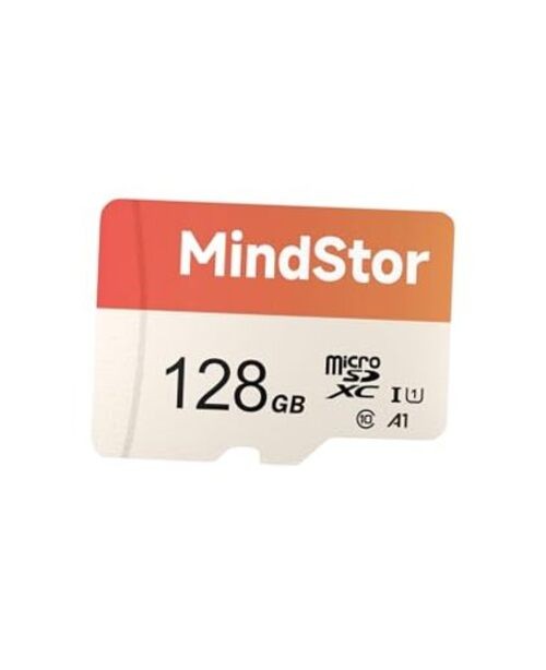 Micro SDXC 128GB Memory Card,  90MB/s Read Speed TF Card with Adapter, U1, 1pk