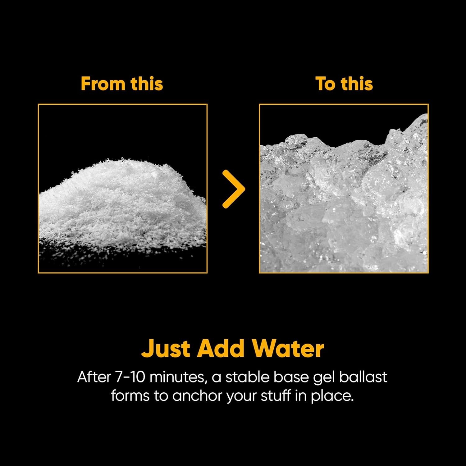 16oz Polymer Sand & Sand Bag Alternative for Equipment Stability