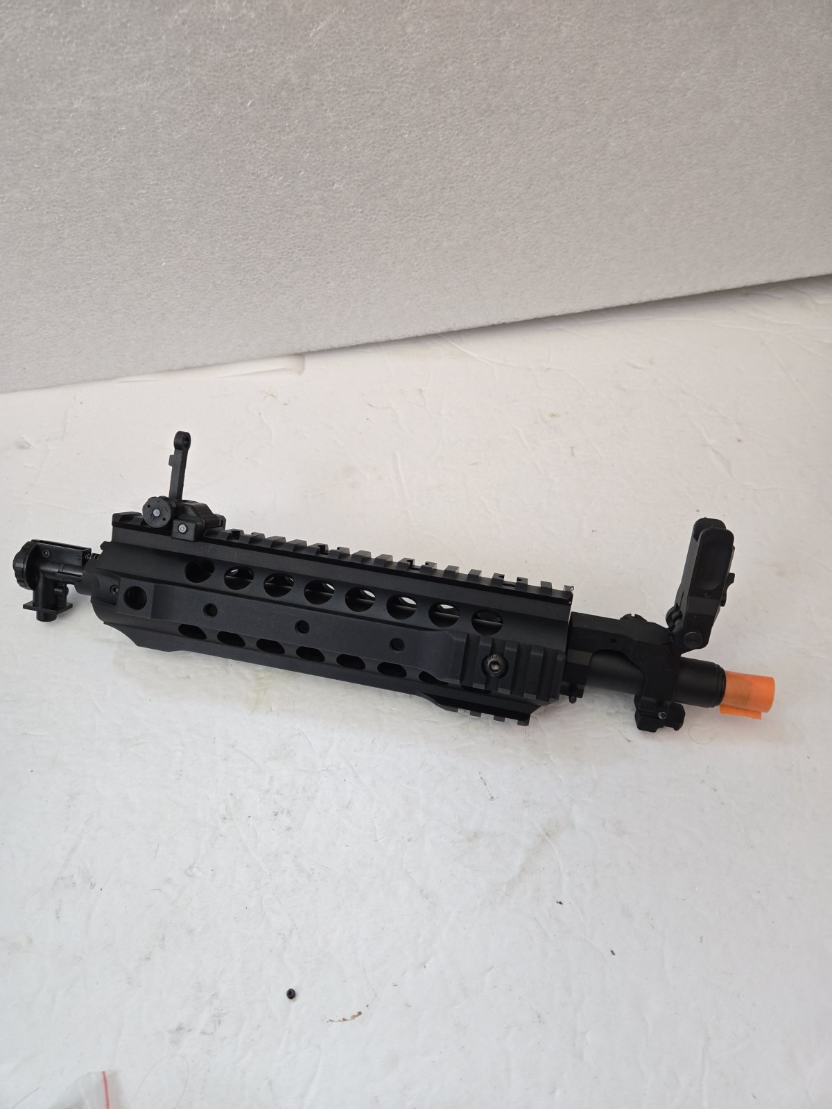 Airsoft m four aeg Black 11in Metal Knights URX Style Rail Assembly With Hop Up