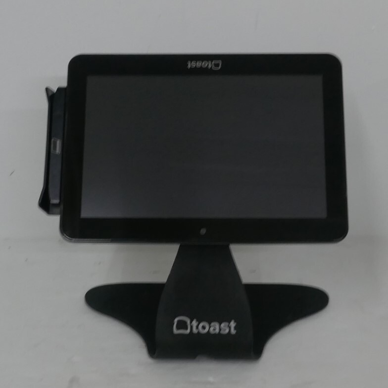 ELo Touch Solutions AIO Toast POS tablet Model ESY10i1 w/ Stand & Cardreader