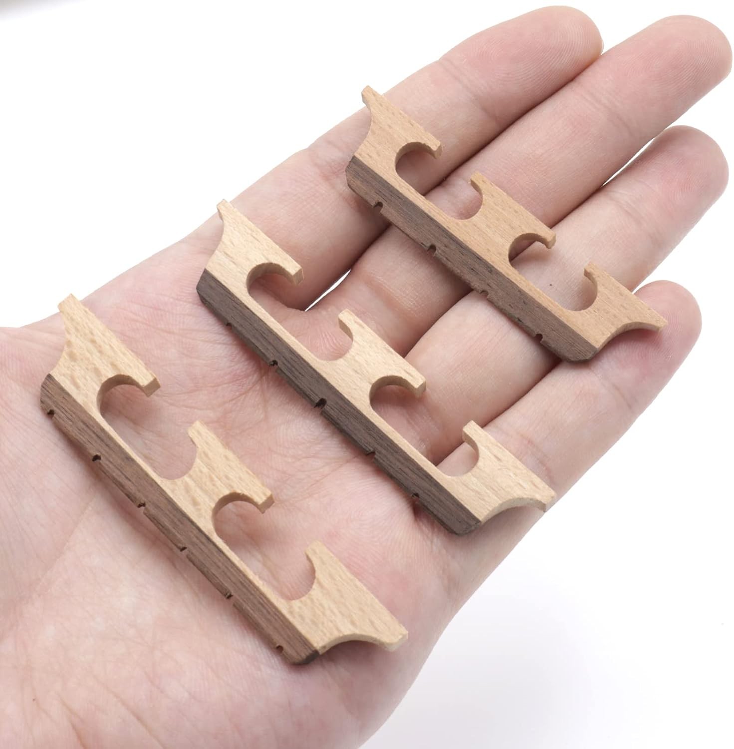 4-String Banjo Bridge, Ebony Maple Bridge Replacement 4 string, natural