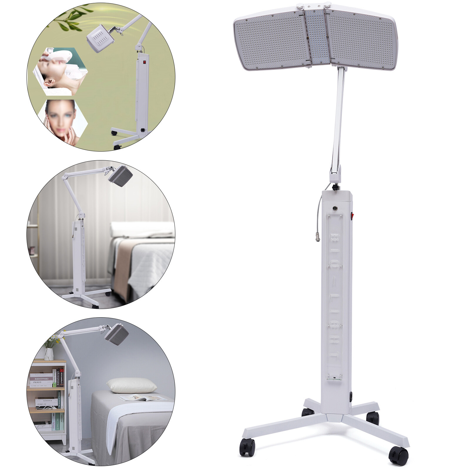 PDT Photon Bio-light Therapy Facial Beauty Whitening Lamp Allergy Treatment