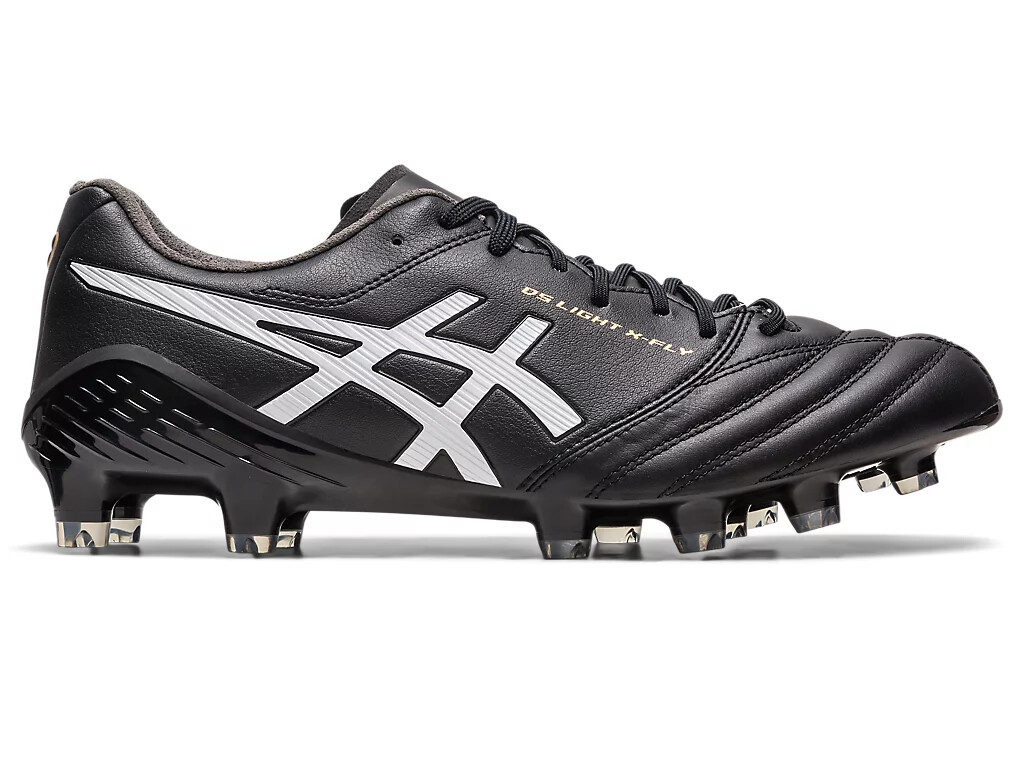 ASICS DS LIGHT X-FLY 5 1101A047 001 Black White Men Soccer Shoes