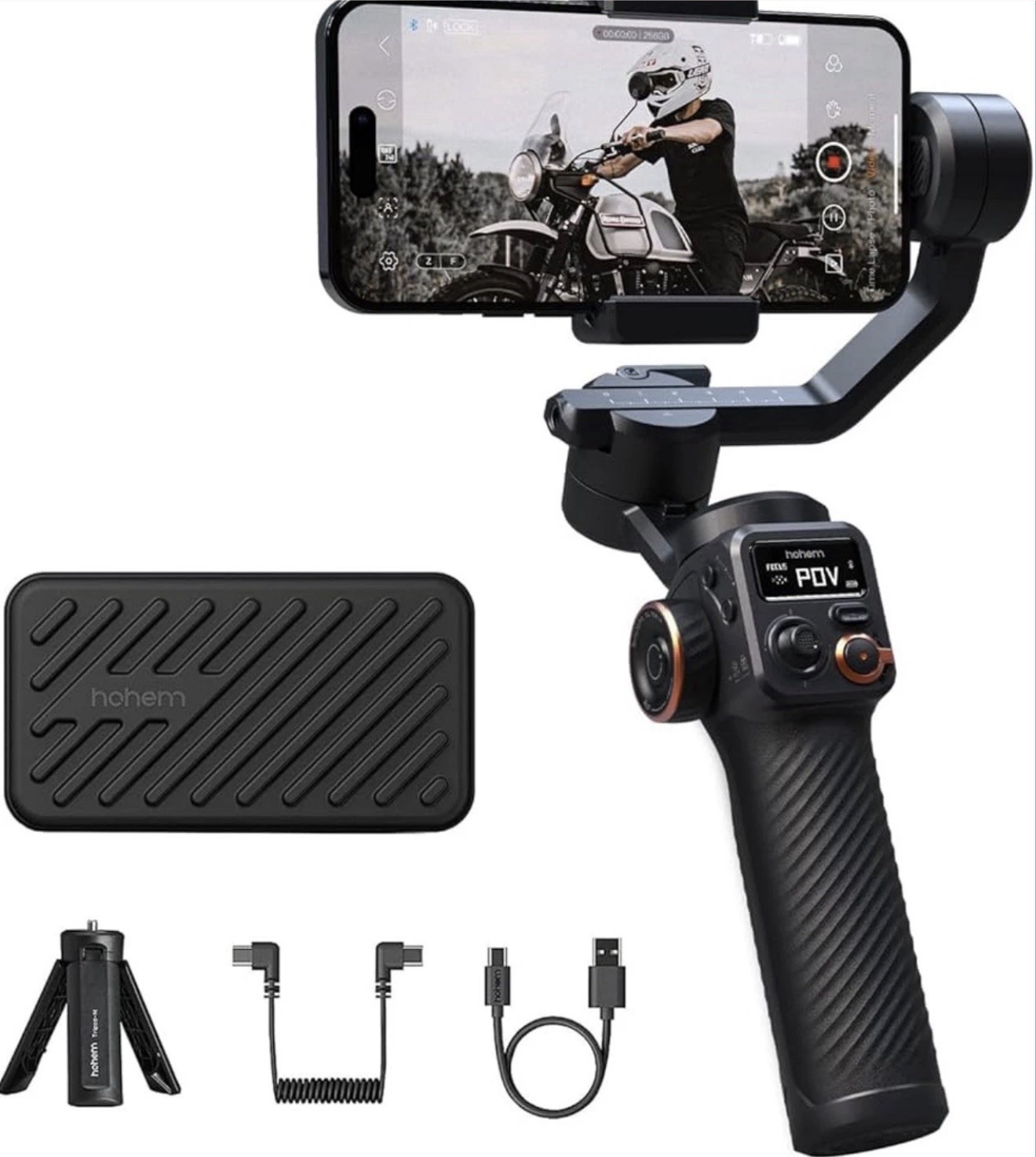 hohem iSteady M6 Kit 3 axis Smartphone Gimbal | OPEN BOX | MINT
