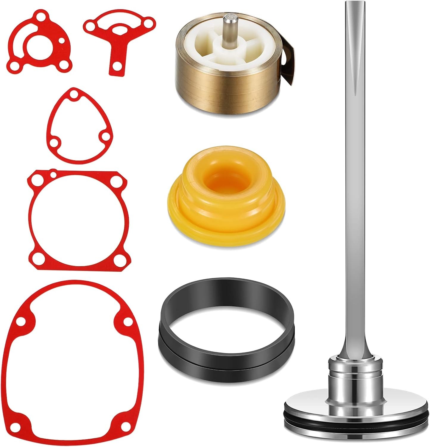 Tools Gasket Kit Bumper Air Nail Gun Parts 9 PCS