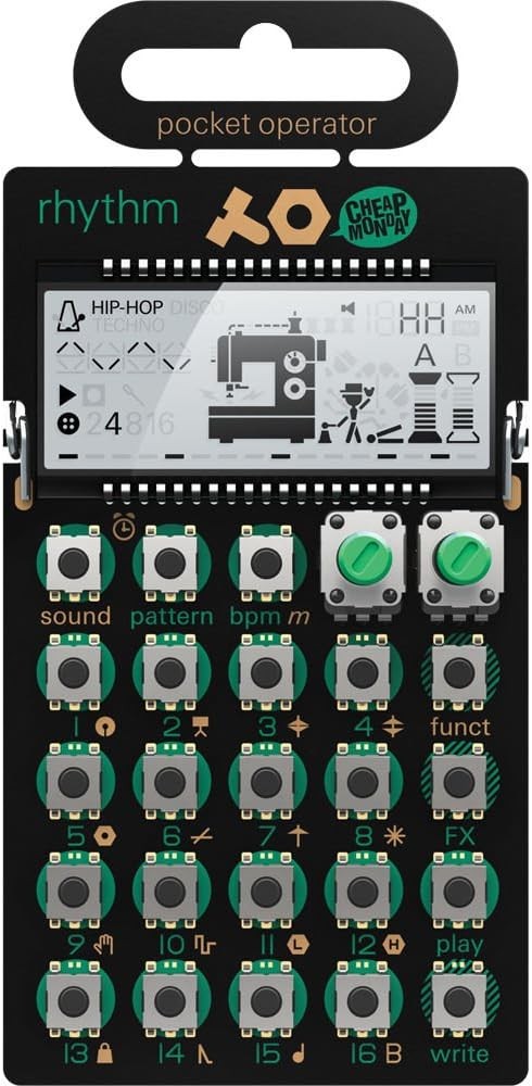 pocket operator PO-12 rhythm, drum machine and sequencer ...