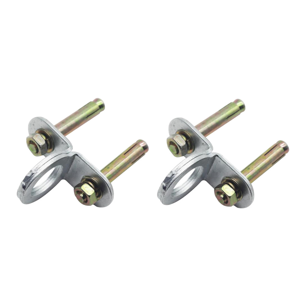 Ceiling Fan Hook Kit 2pcs Steel Hooks with 4 Expansion Screws for Light Fixture