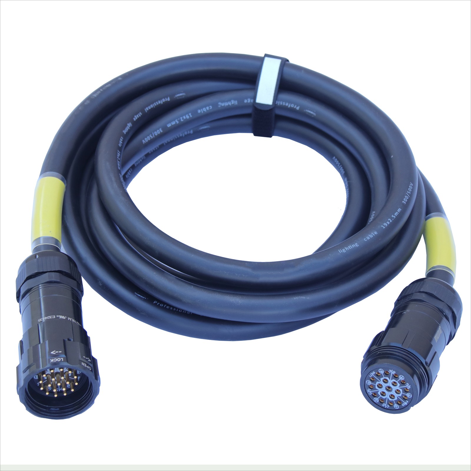 High-Performance Socapex Cable 19pin or 13pin 10M 20M 30M Length Customized