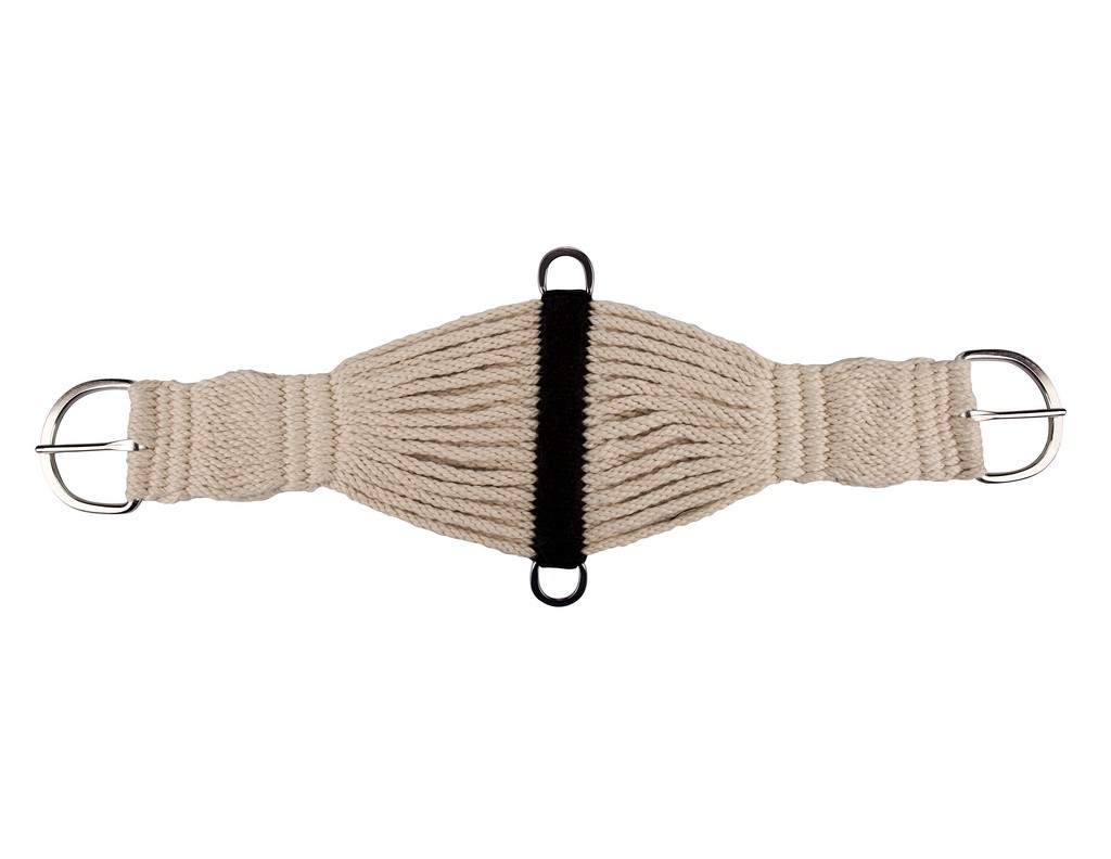 Tabelo Girth 27 Strand Hand Laced Roper Woven Reinforced Center 723505