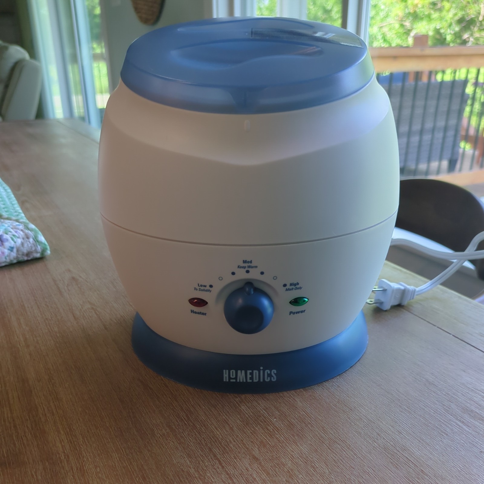 Homedics Body Basics ParaSpa Personal Heath Therapy Paraffin Bath